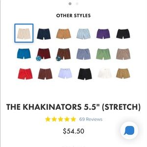 Men’s SALMON Chubbies Shorts